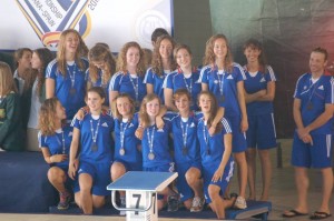 podium filles U19 équipe de FRANCE